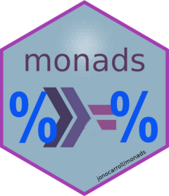 {monads} hex logo