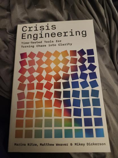 Cover of ‘Crisis Engineering’