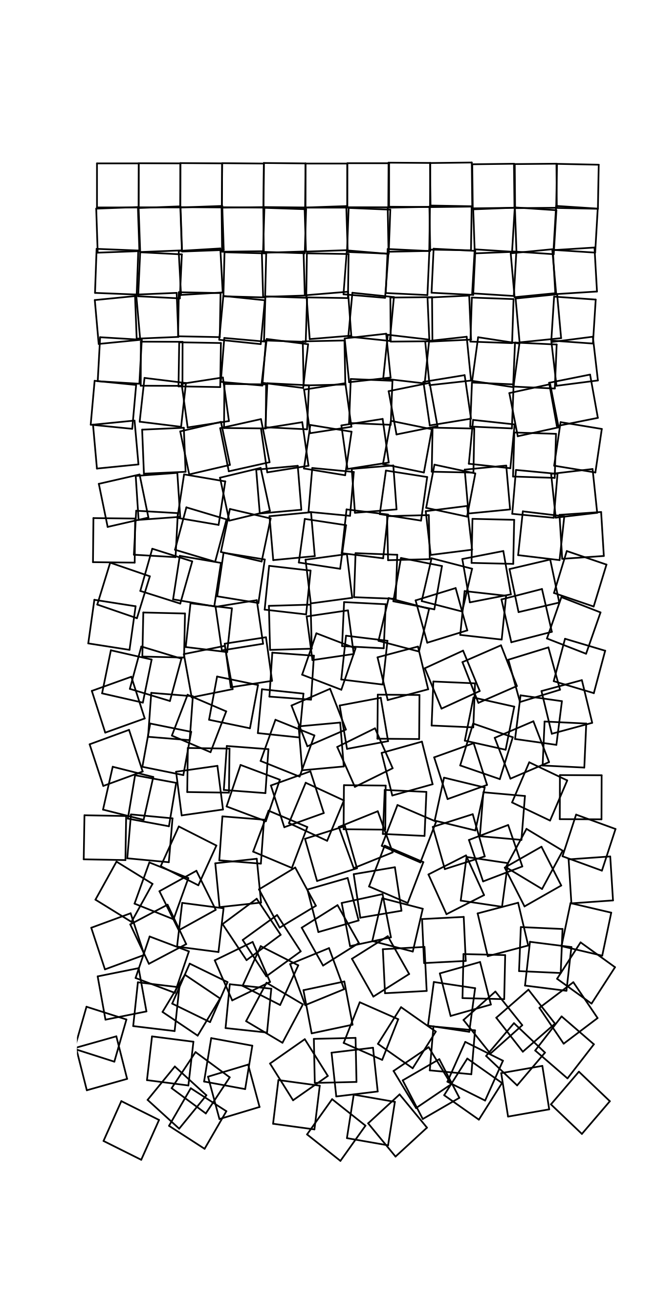 'Schotter' in R with new seeds